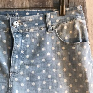Women’s Chico’s polka dot Jeans